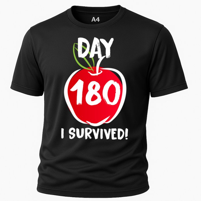 I Survived 180 Days Last Day Of School Performance Shirt