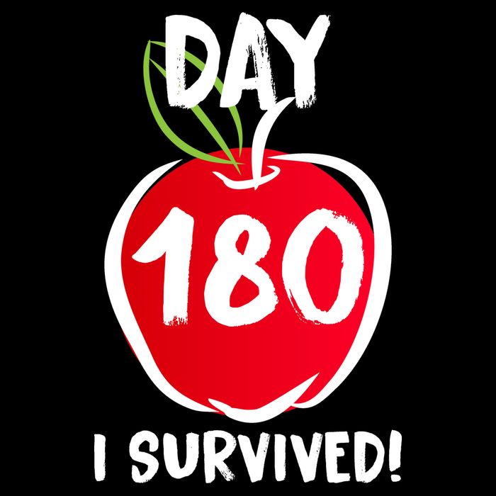 I Survived 180 Days Last Day Of School 7-Panel Snapback Hat