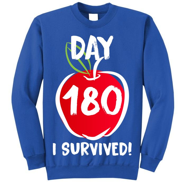 I Survived 180 Days Last Day Of School Sweatshirt