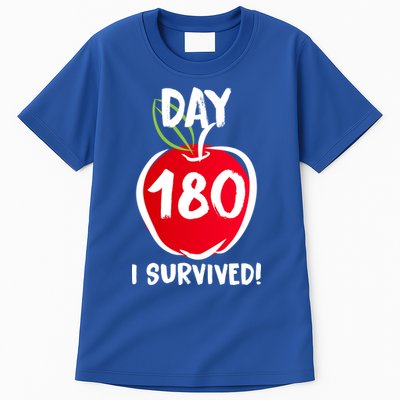 I Survived 180 Days Last Day Of School Tall T-Shirt