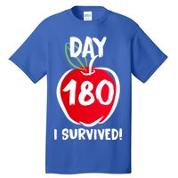 I Survived 180 Days Last Day Of School Tall T-Shirt