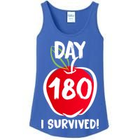 I Survived 180 Days Last Day Of School Ladies Essential Tank