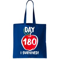 I Survived 180 Days Last Day Of School Tote Bag