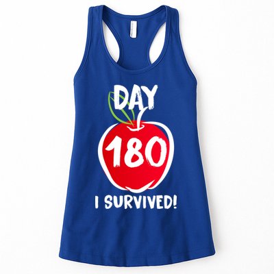 I Survived 180 Days Last Day Of School Womens Tank Top