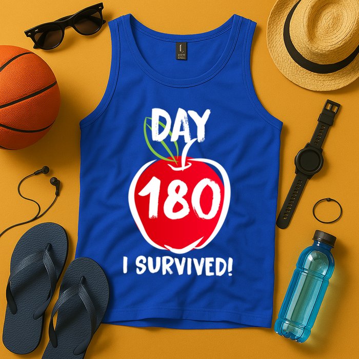I Survived 180 Days Last Day Of School Tank Top