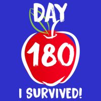 I Survived 180 Days Last Day Of School Toddler T-Shirt