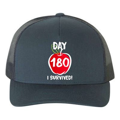 I Survived 180 Days Last Day Of School Yupoong Adult 5-Panel Trucker Hat