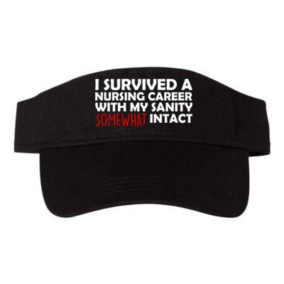I Survived A Nursing Career With My Sanity Somewhat Intact Visor
