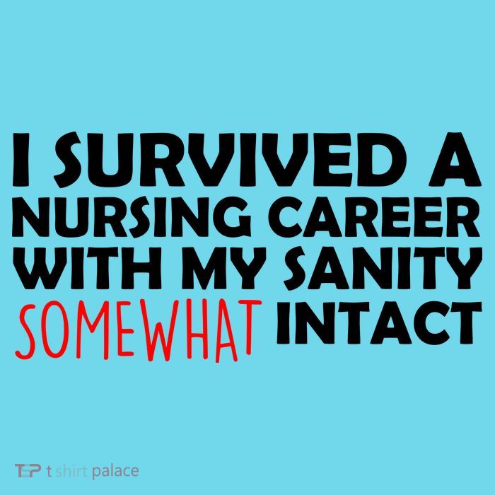 I Survived A Nursing Career With My Sanity Somewhat Intact Women's V-Neck T-Shirt