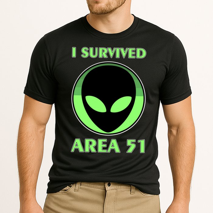I Survived Area 51 Cooling Performance Crew T-Shirt