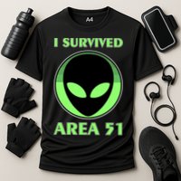 I Survived Area 51 Cooling Performance Crew T-Shirt