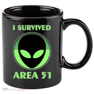 I Survived Area 51 11oz C Handle Ceramic Mug