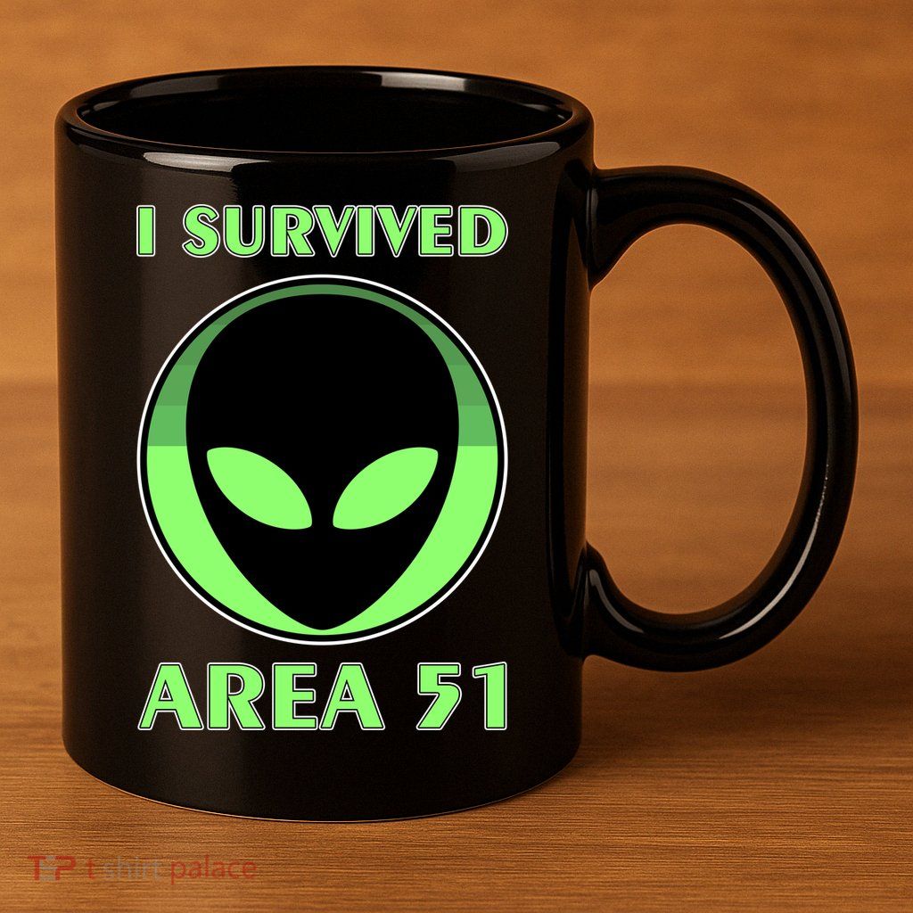 I Survived Area 51 11oz C Handle Ceramic Mug
