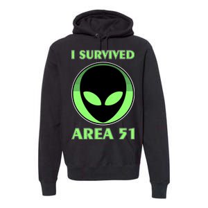 I Survived Area 51 Premium Hoodie