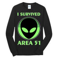 I Survived Area 51 Tall Long Sleeve T-Shirt