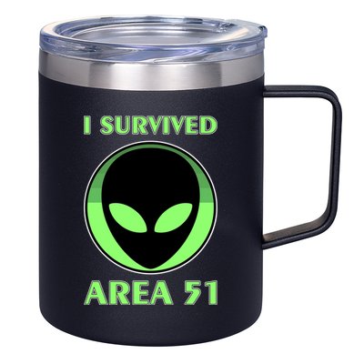 I Survived Area 51 12oz Stainless Steel Coffee Mug