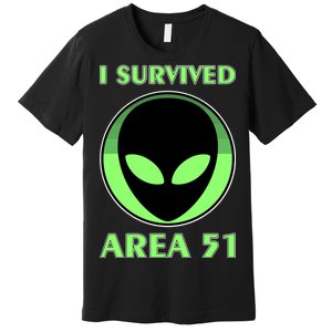 I Survived Area 51 Premium T-Shirt