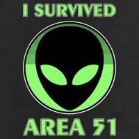 I Survived Area 51 25L Jumbo Tote