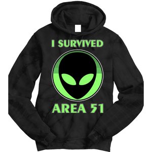 I Survived Area 51 Tie Dye Hoodie