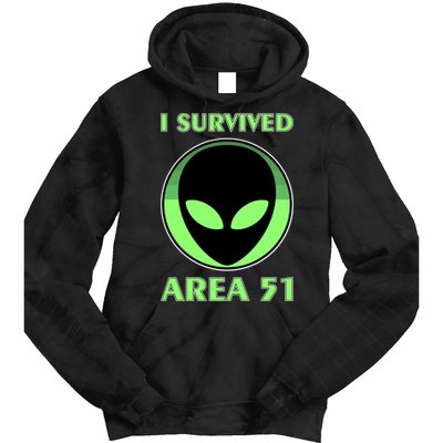 I Survived Area 51 Tie Dye Hoodie