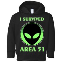 I Survived Area 51 Toddler Hoodie