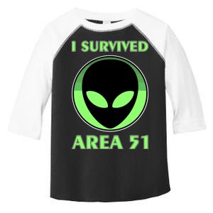 I Survived Area 51 Toddler Fine Jersey T-Shirt