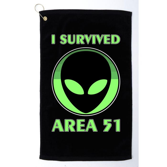I Survived Area 51 Golf Towel