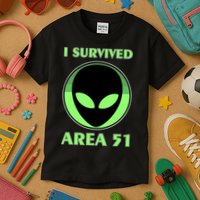 I Survived Area 51 Kids T-Shirt