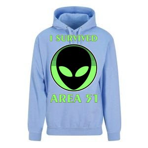 I Survived Area 51 Unisex Surf Hoodie