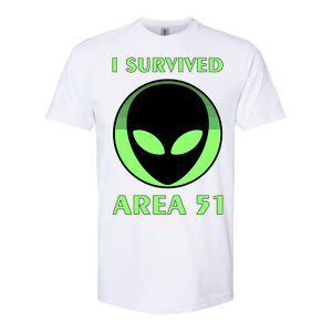 I Survived Area 51 Softstyle CVC T-Shirt