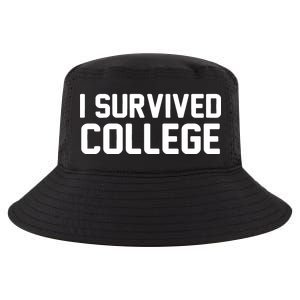 I Survived College Cool Comfort Performance Bucket Hat