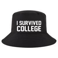 I Survived College Cool Comfort Performance Bucket Hat