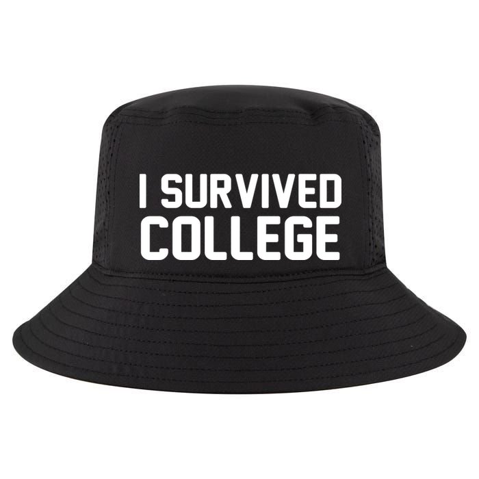 I Survived College Cool Comfort Performance Bucket Hat