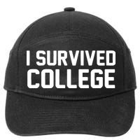 I Survived College 7-Panel Snapback Hat