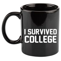 I Survived College 11oz C Handle Ceramic Mug