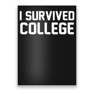 I Survived College Poster