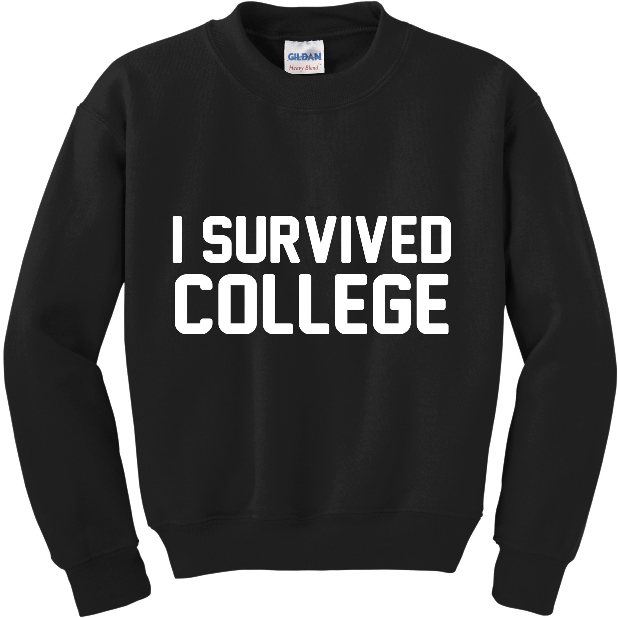 I Survived College Kids Sweatshirt