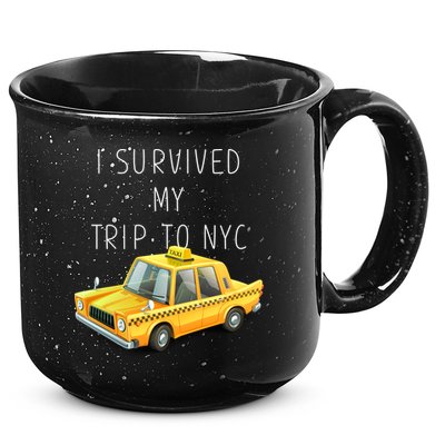 I Survived My Trip To NYC 15oz Campfire Ceramic Mug