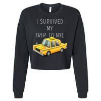 I Survived My Trip To NYC Cropped Pullover Crew