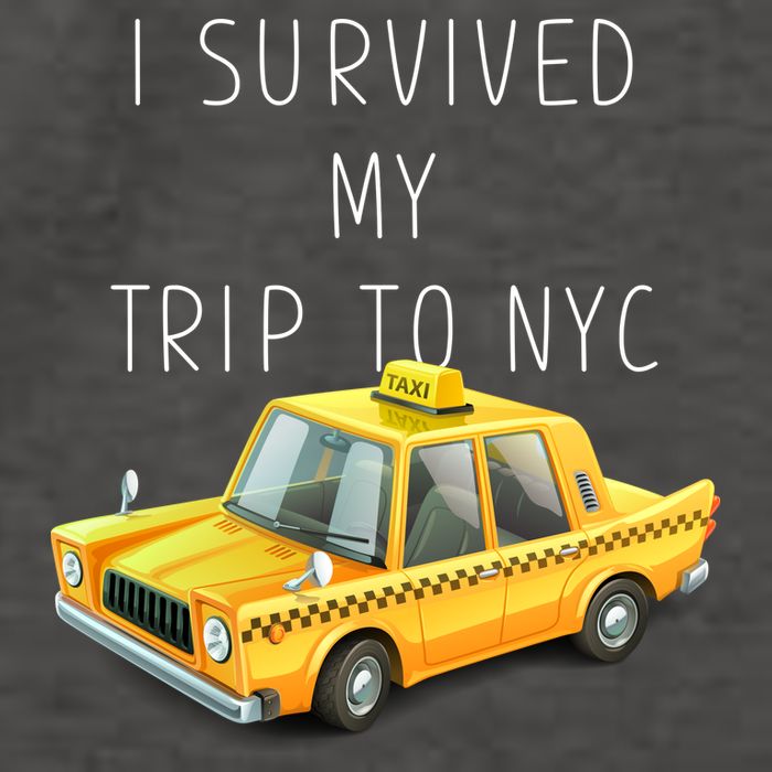 I Survived My Trip To NYC Vector Backpack