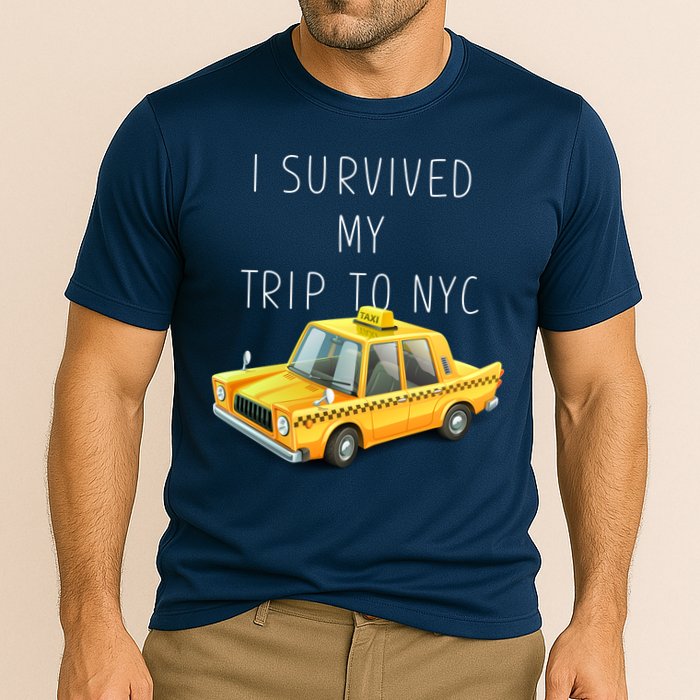 I Survived My Trip To NYC Cooling Performance Crew T-Shirt