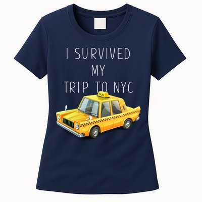 I Survived My Trip To NYC Womens T-Shirt