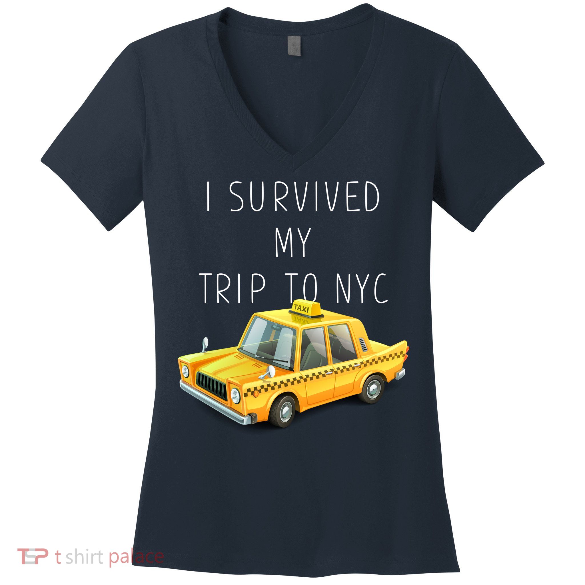 I Survived My Trip To NYC Women's V-Neck T-Shirt