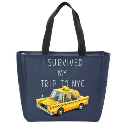 I Survived My Trip To NYC Zip Tote Bag
