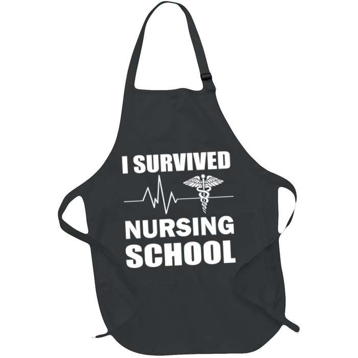 I Survived Nursing School Apron