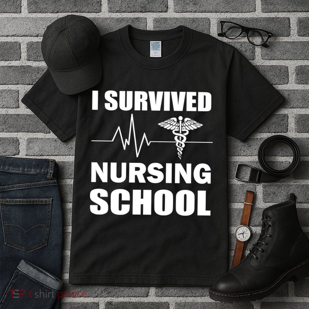 I Survived Nursing School Tall T-Shirt