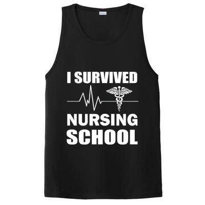I Survived Nursing School PosiCharge Competitor Tank