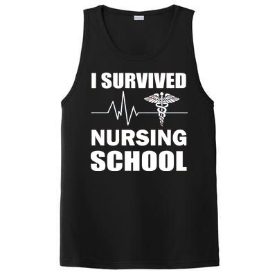 I Survived Nursing School PosiCharge Competitor Tank