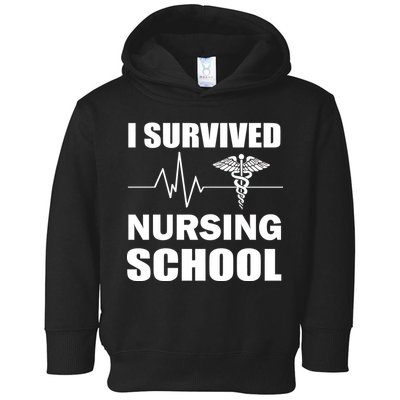 I Survived Nursing School Toddler Hoodie