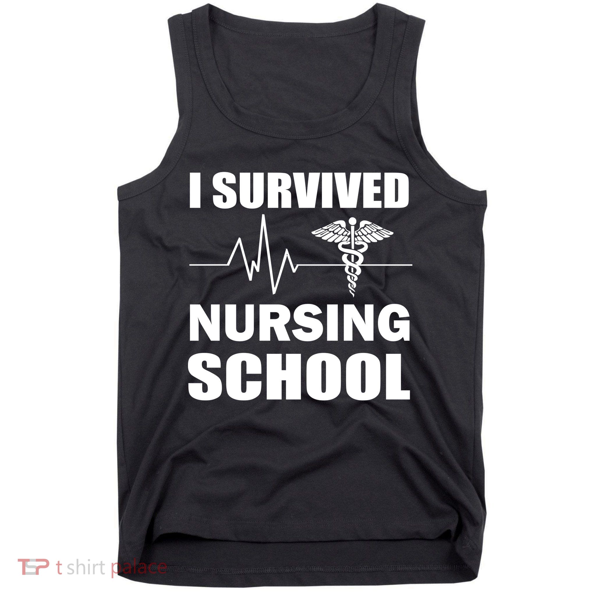 I Survived Nursing School Tank Top